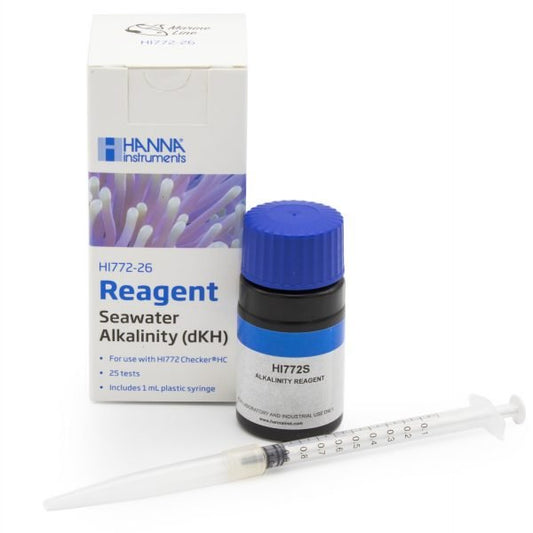 Reagents for Hanna Alkalinity (KH) Checker HI-722 (25 tests)