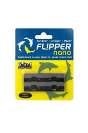 Flipper Replacement Blade NANO - Stainless steel for Glass - 2 pcs