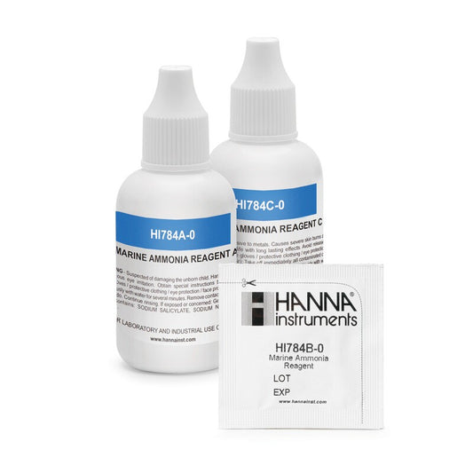 Reagents for Hanna Marine Ammonia Checker HI-784 (25 tests)