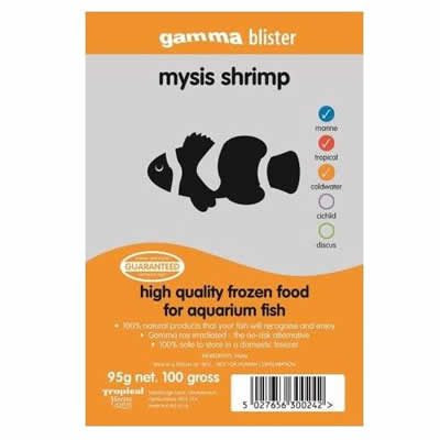 Gamma Mysis Shrimp 100g (pakaste)