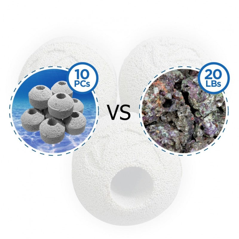 Nano Tech Bio sphere - ceramic filtration media, 2kg (4800m2)