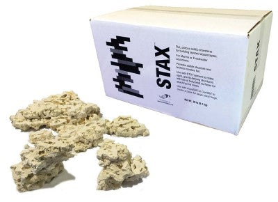 STAX - porous rocks, box (2,3kg - 9kg - 18kg)