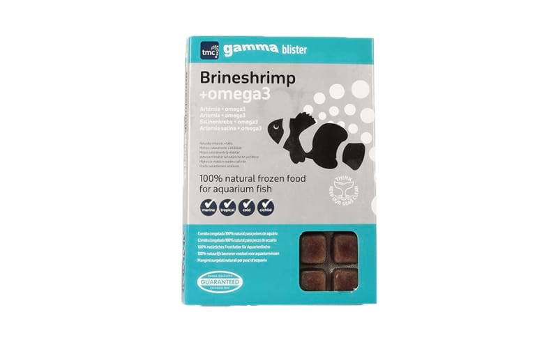 Gamma Brine Shrimp + Omega-3 100g (pakaste)