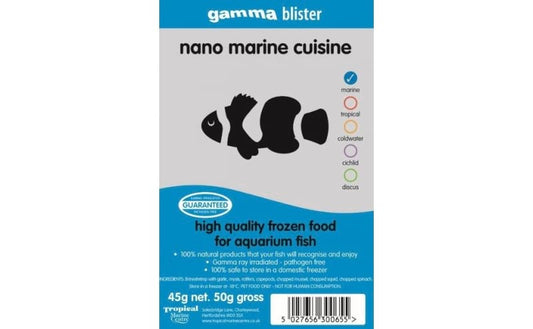 Gamma Nano Marine Cuisine 50g (pakaste)