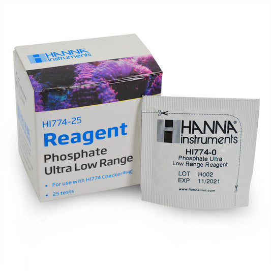 Reagents for Hanna Phosphate ULR checker HI-774 (25 tests)