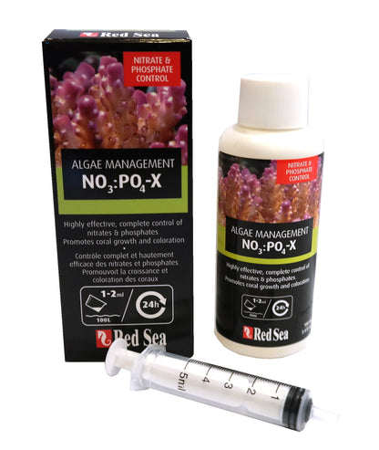 Red Sea NO3:PO4-X - nitrate/nitrite & phosphate reducer (100-500-1000ml)