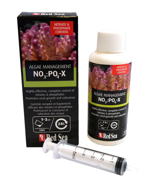 Red Sea NO3:PO4-X - nitrate/nitrite & phosphate reducer (100-500-1000ml)